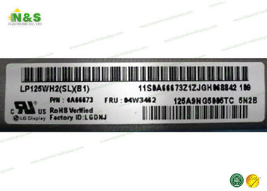 pannello LCD LP125WH2-SLB1 a 12,5 pollici del LG del ² di 300 cd/m con 1366*768