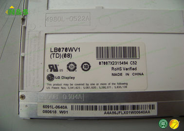 LG Display LB070WV1-TD08 a 7,0 pollici con area attiva di 152.4×91.44 millimetro