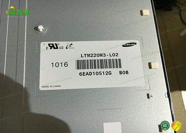 di LTM220M3-L02 SAMSUMG del pannello 1000:1 LCD a 22,0 pollici 16.7M CCFL LVDS del nero LCM 1680×1050 300 normalmente