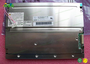 Chiaro pannello LCD a 8,4 pollici 170.4×127.8 normalmente bianco millimetro del NEC NL8060BC21-04