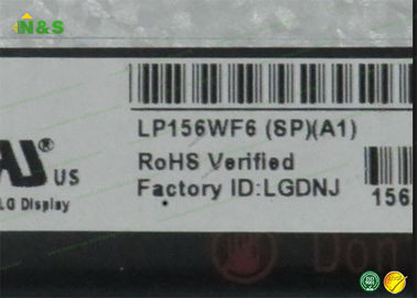 Pannello LCD LP156WF6-SPA1 AH-IPS di 1920*1080 e a 15,6 pollici LG, normalmente nero, Transmissive
