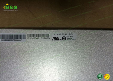 bianco a 8,0 pollici del modulo di 176.64×99.36 millimetro CLAA080NA12 CW CPT TFT LCD normalmente