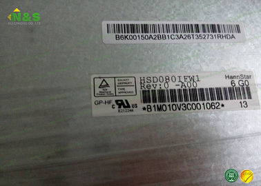 HSD080IFW1- esposizione a 8,0 pollici di pubblicità dell'affissione a cristalli liquidi di A00 con area attiva di 176.64×99.36 millimetro