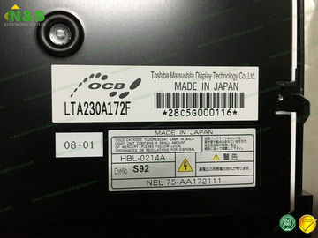Modulo a 23,0 pollici normalmente nero a 23,0 pollici, tipo CCFL di LTA230A172F Toshiba TFT LCD della lampada 1280×768