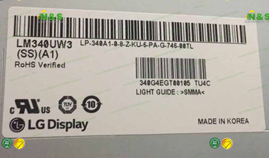 Un-si TFT LCD, a 34 pollici, 3440×1440 del LG Display LM340UW1-SSA3 per 60Hz
